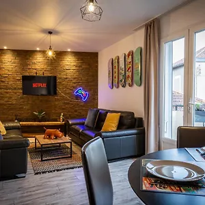 Thebrooklyn T3, Proche Centre-ville-fibre/netflix Appartement